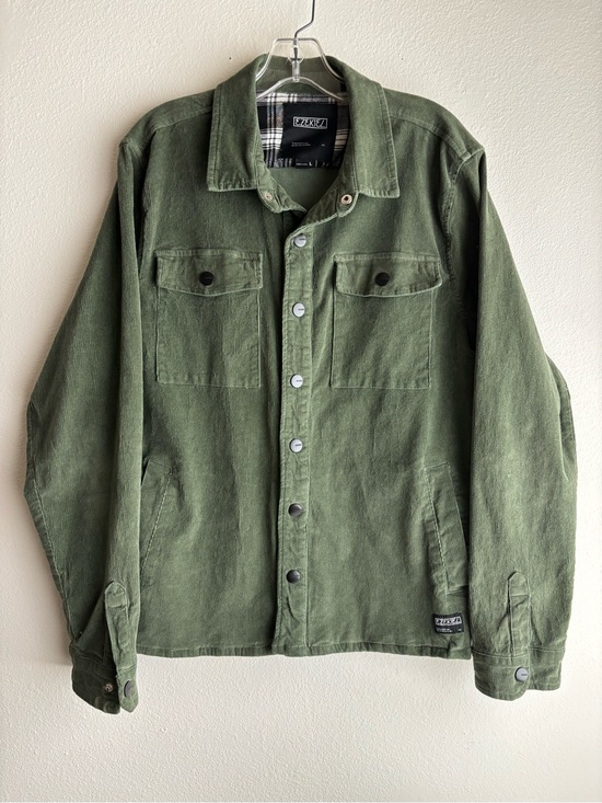 Ezekiel Other - Ezekiel Olive Green Military-Style Canvas Field Jacket